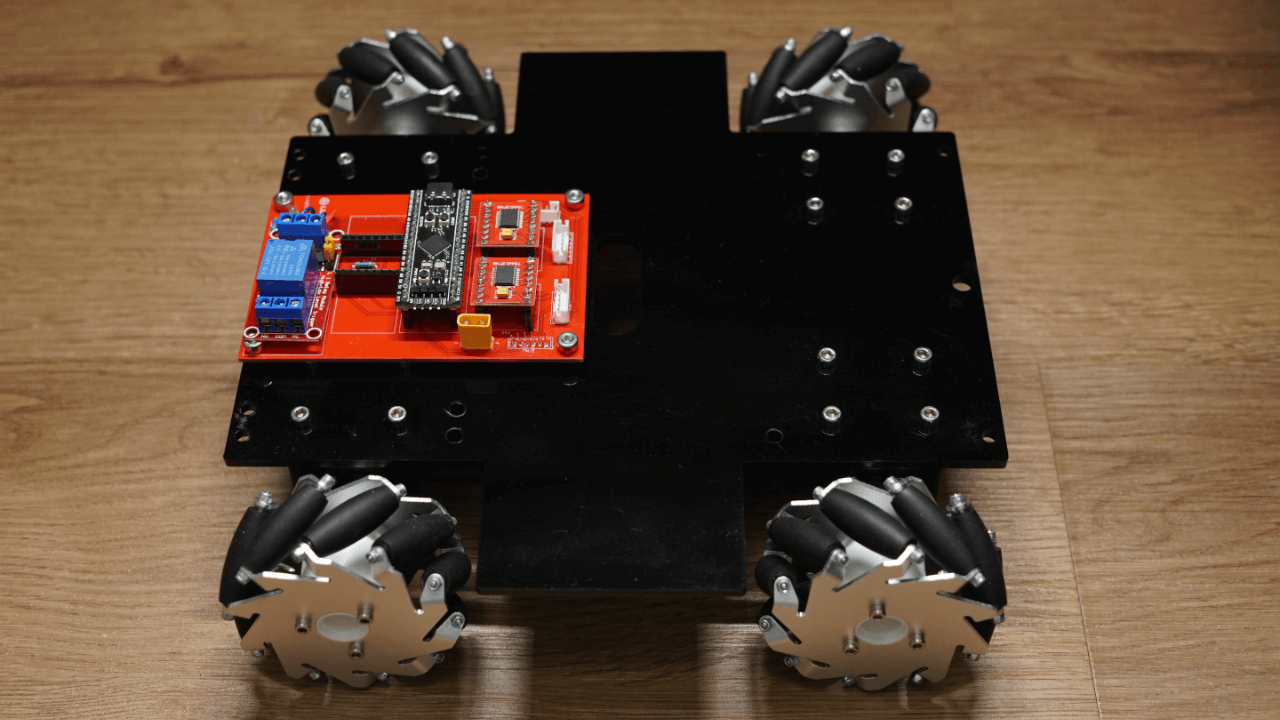 Image of the install controller board on the chassis