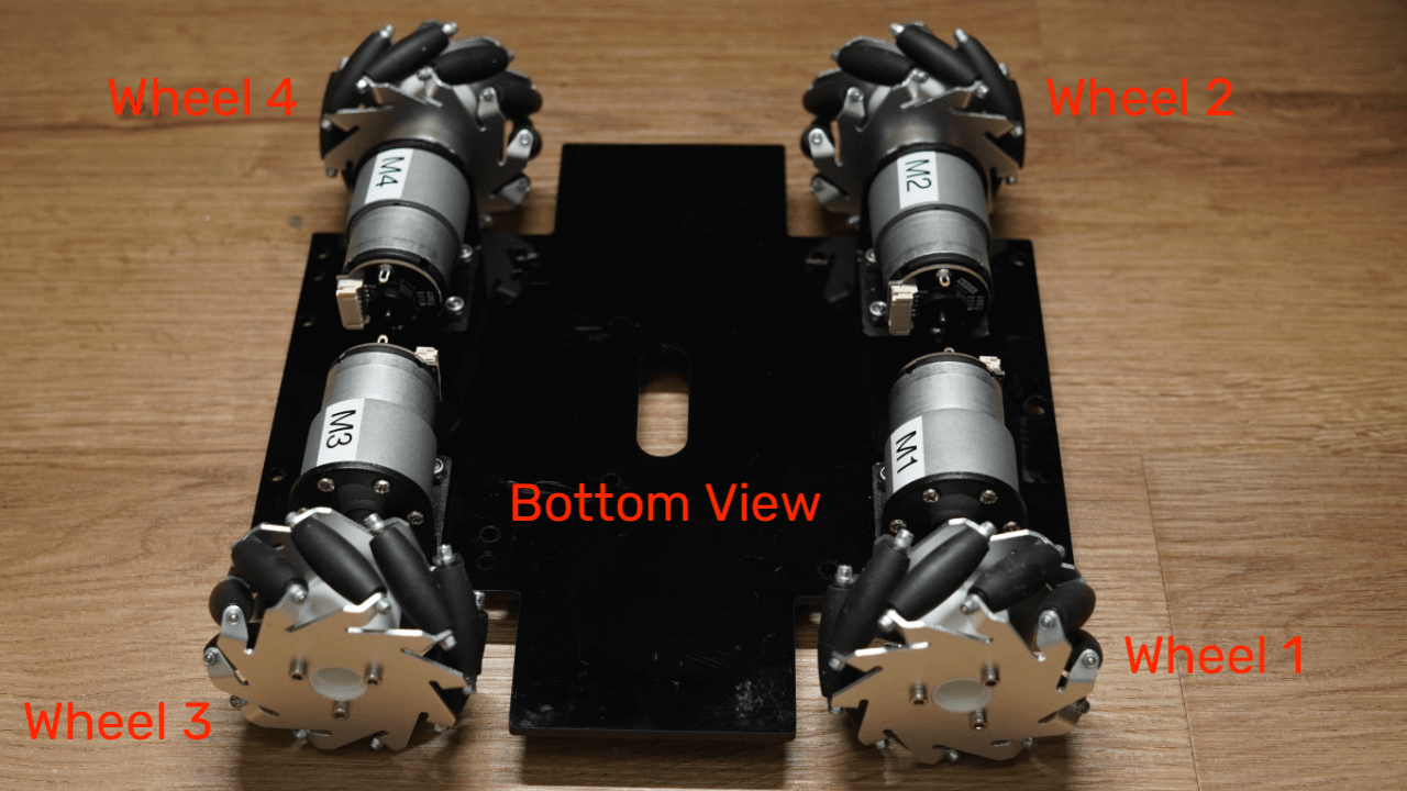 Image of the chassis bottom view