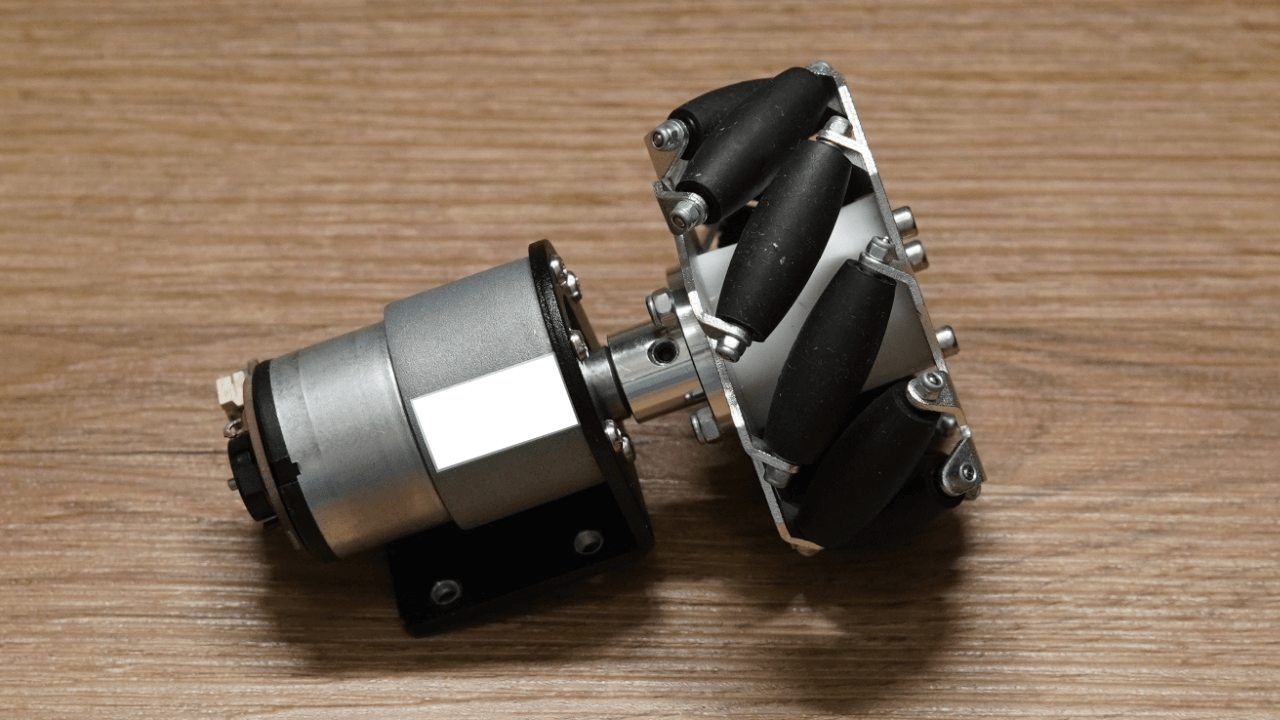 Image of the wheels with wheel installed