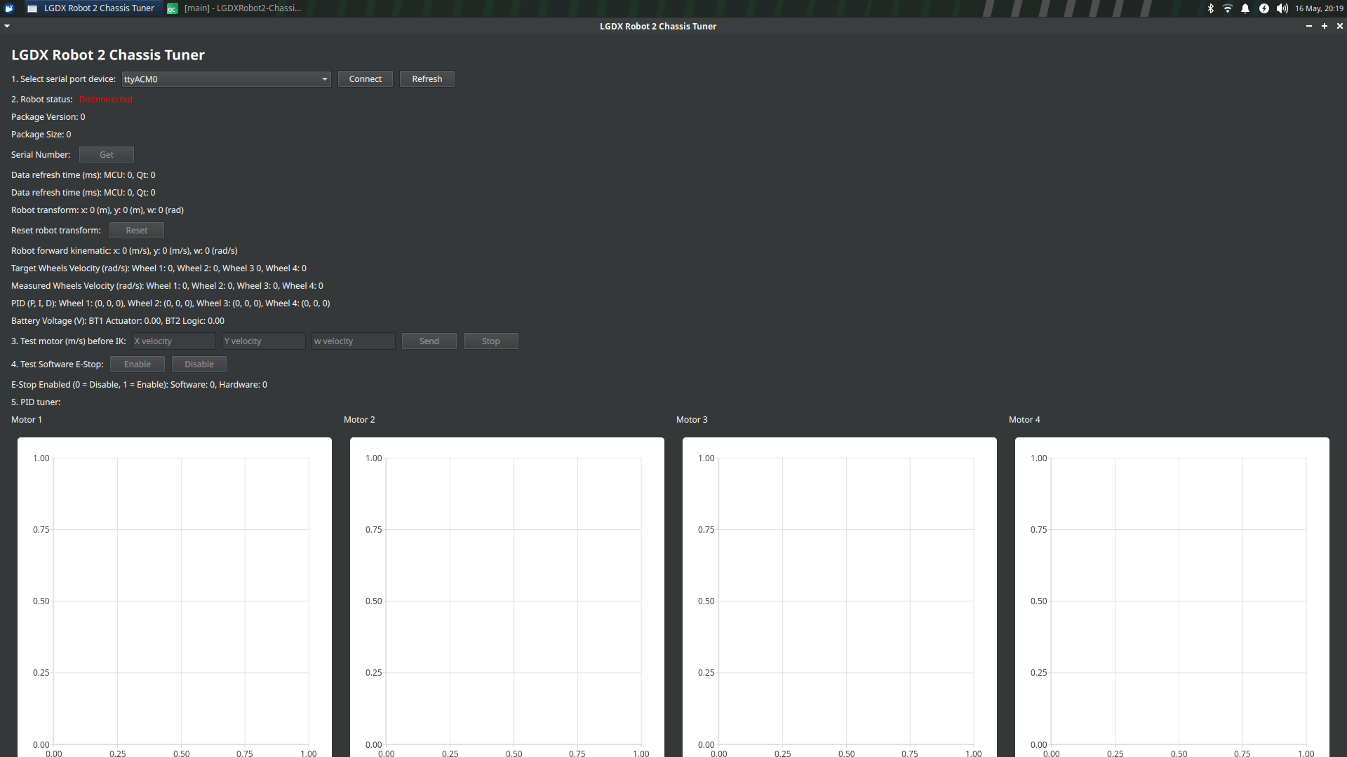 Screenshot of ChassisTuner